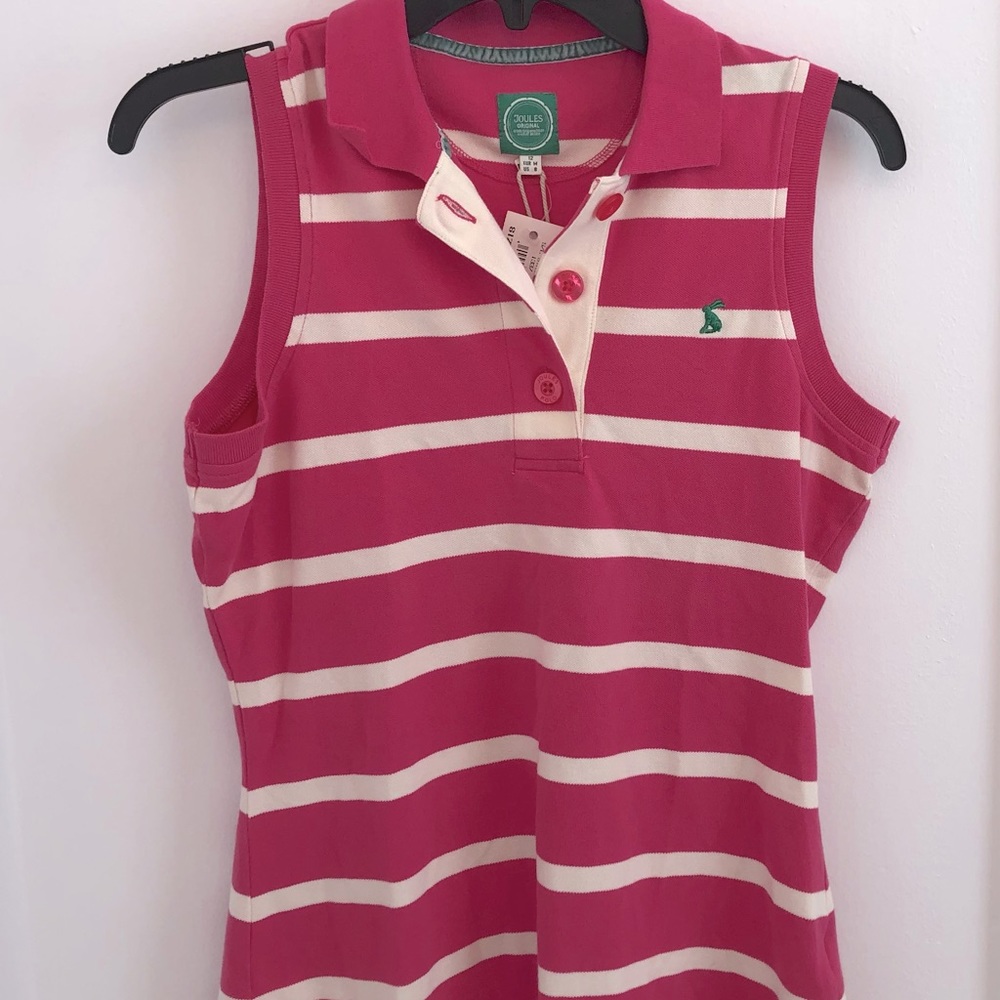 Joules sleeveless polo